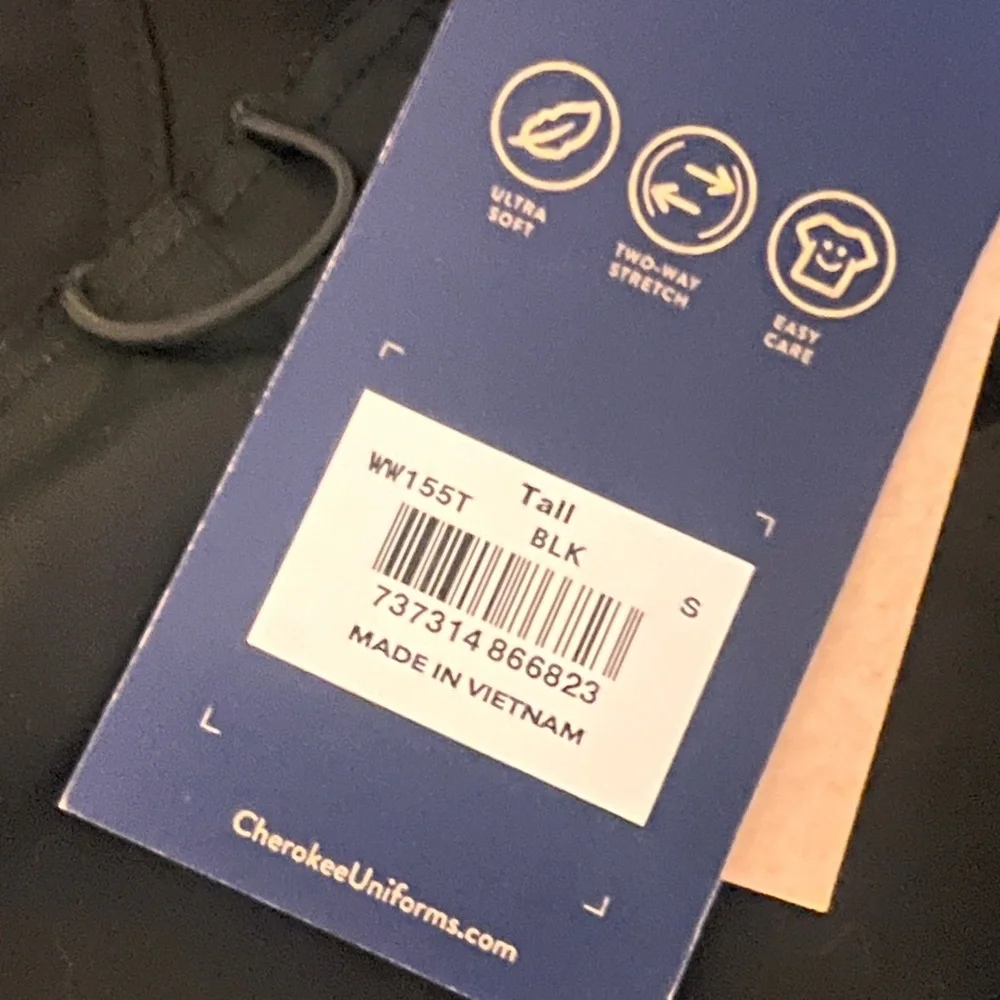 2 New Tall Small Scrub Pants - Picture 2 of 5